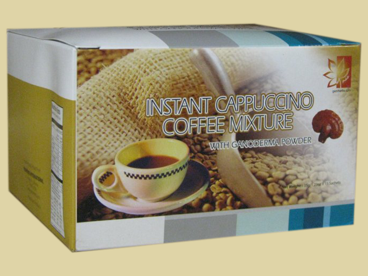 Healthy Cappuccino with Ganoderma - 1 box (15 Pks/bx) - Click Image to Close